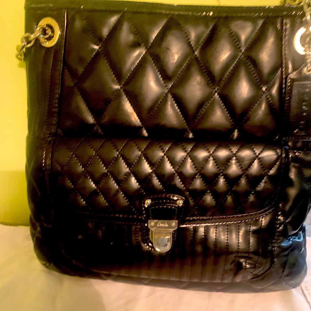 Gently used Coach shoulder bag